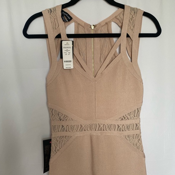 BEBE Alana Lace Bandage Dress - Picture 4 of 6